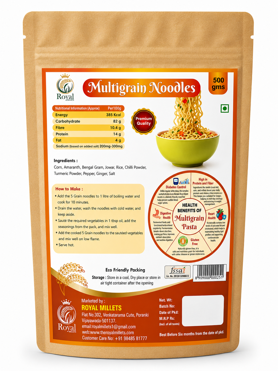 Multigrain Noodles