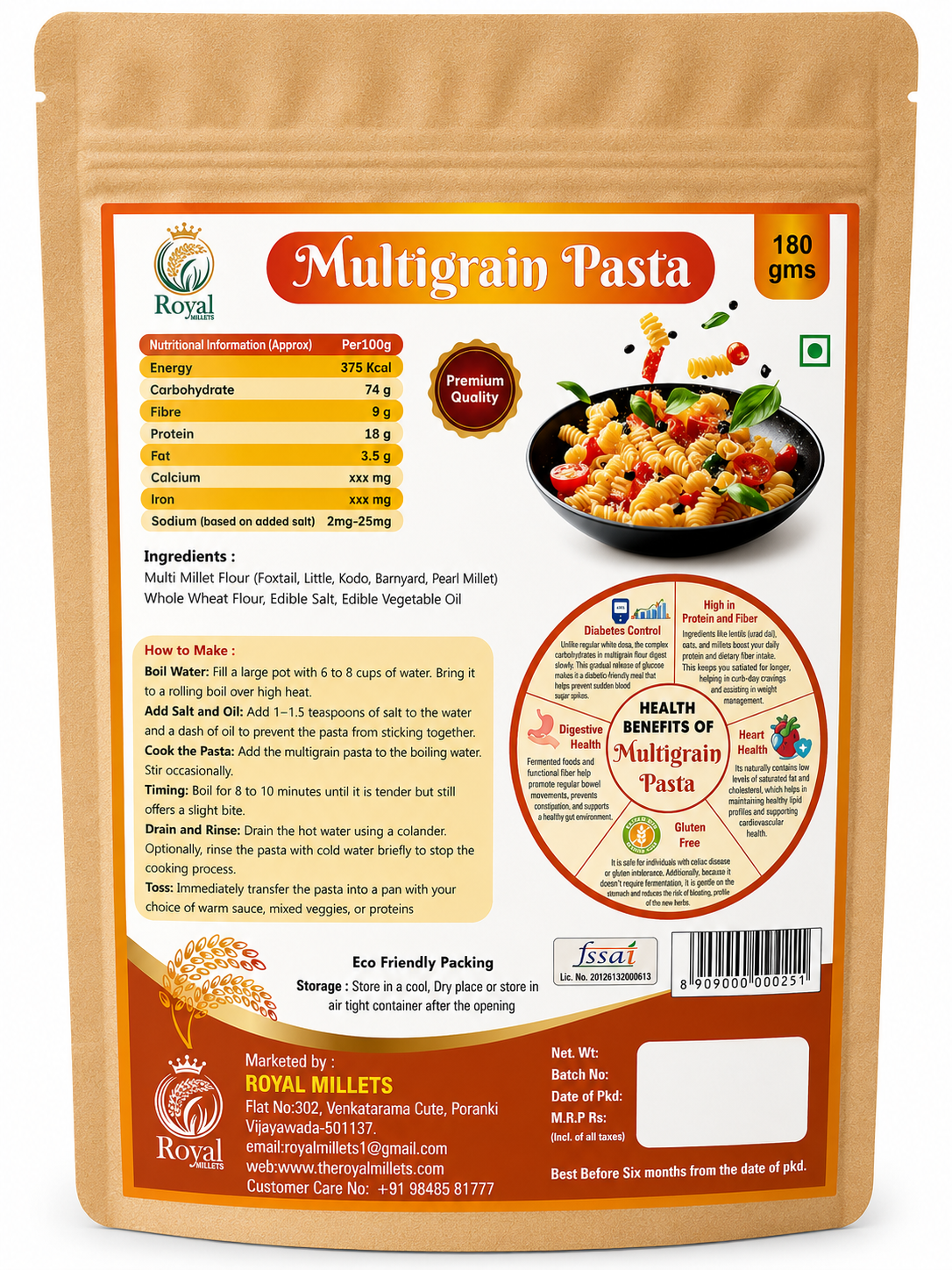 Multigrain Pasta