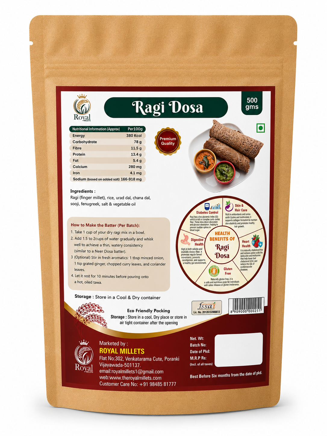 Ragi Dosa